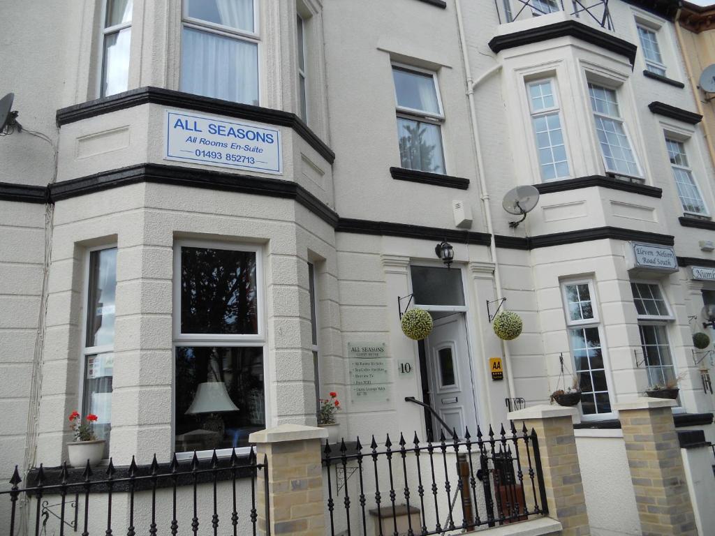 All Seasons Guest House Great Yarmouth Zewnętrze zdjęcie